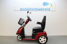 Scootmobiel gebruikt Trophy 6 rood 3 wielen