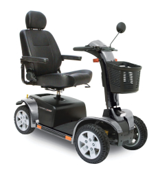 scootmobiel Pride Victory XL130 zilver