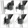 Universele Smartphonehouder met spiegel- of windschermbevestiging