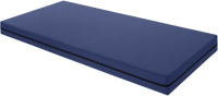 Koudschuimmatras incl. Incontinentiehoes 90 x 200 x 15 - Blauw