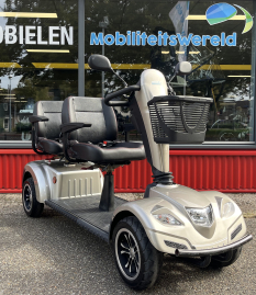 Scootmobiel gebruikt Vermeiren Carpo 2 Limo champagne 2