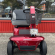 Scootmobiel gebruikt Shoprider 9D Duo 2-zitter rood