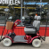 Scootmobiel gebruikt Shoprider Duo 2-zitter rood met overkapping