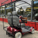 Scootmobiel gebruikt Shoprider Duo 2-zitter rood met overkapping