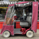 Scootmobiel gebruikt Shoprider Duo 2-zitter rood met overkapping