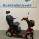 Scootmobiel Pride Victory XL130 rood showroom model