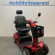 Scootmobiel Pride Victory XL130 rood showroom model