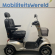 Scootmobiel Shoprider Mercurius Deluxe 4 zilver gebruikt