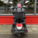 Scootmobiel Invacare Orion Pro 2021 rood\/zwart gebruikt