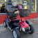 Scootmobiel gebruikt Pride Luna Victory XL140s rood