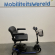 Opvouwbare scootmobiel Pride Go Go Elite Traveller blauw gebruikt