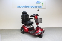 Scootmobiel Shoprider Mercurius 3 rood gebruikt