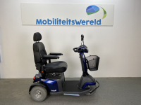 Scootmobiel Excel Galaxy 2 blauw 3-wielen gebruikt