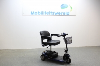 Scootmobiel opvouwbaar Pride Go-Go Elite Traveller blauw gebruikt