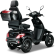IVA S1000 scootmobiel 4 wielen - Zwart
