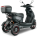 IVA TR3 2.0 - Stijlvolle en Veilige Elektrische Driewielscooter 30 km\/u - Matzwart