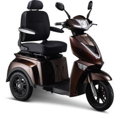 IVA Z1000 – Comfortabele en Krachtige Scootmobiel 25 km\/u - Bruin