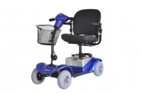 Scootmobiel Kymco Mini LS Comfort+ Blauw geveerd