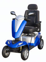 Scootmobiel Kymco New Maxer blauw 20 km\/u