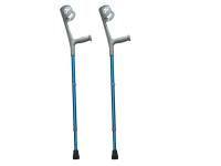 Forearm Crutches Standard - blue