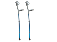 Forearm Crutches Standard - blue