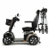 Scootmobiel Mercurius 4 LTD rood