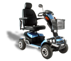 Scootmobiel Excel Mio dark Blue 18KM per uur