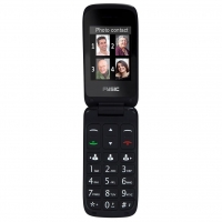 Senioren mobiele klaptelefoon wit Fysic FM-9710WT