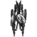 Drive Moka Rollator - Drie dubbel opvouwbaar - Grijs