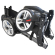 Drive Moka Rollator - Drie dubbel opvouwbaar - Grijs