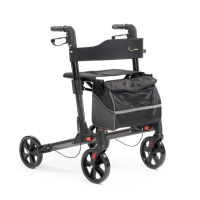 Multimotion Rollator dubbel opvouwbaar - Antraciet