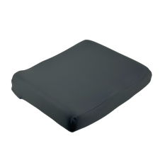 MultiMotion Dubbellaags Rolstoelkussen 45x40x7 cm – Memory Foam – Zwart – Anti-slip Hoes