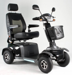 Scootmobiel Excel Galaxy 2 Black 4 wieler