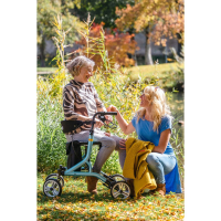 Drive Nitro SL Rollator - Lichtgewicht, stijlvol en stabiel - Wit