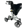 Drive Nitro SL Rollator - Lichtgewicht, stijlvol en stabiel - Wit