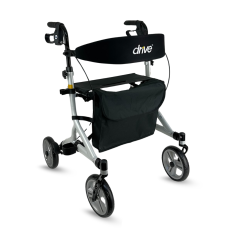 Drive Nitro SL Rollator - Lichtgewicht, stijlvol en stabiel - Wit