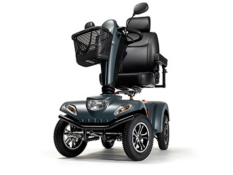 Vermeiren Carpo 2 SE Mobility Scooter Umbra Grey (donkergrijs)