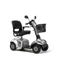Vermeiren Eris kompakter Mobilitätsroller in Silber