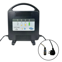 Scootmobiel Acculader - OptiCharge 24V 8A - Gebruikt