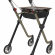 Rehasense Space Binnen rollator - Champagne\/Zwart