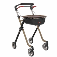 Rehasense Space Binnen rollator - Champagne\/Zwart