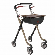Rehasense Space Binnen rollator - Champagne\/Zwart