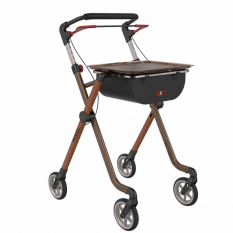 Rehasense Space Binnen rollator - Toffee\/Bruin