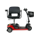 Pride Go Go Ultra X Scootmobiel – Demontabel, 3-wiel - Rood