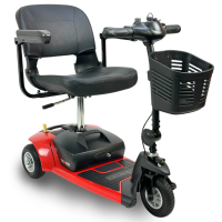 Pride Go Go Ultra X Scootmobiel – Demontabel, 3-wiel - Rood