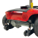 Pride Go Go Ultra X Scootmobiel – Demontabel, 3-wiel - Rood
