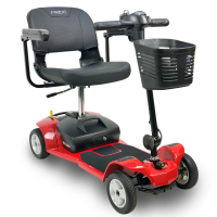 Pride Go Go Ultra X Scootmobiel – Demontabel, 4-wiel - Rood