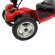 Pride Go Go Ultra X Scootmobiel – Demontabel, 4-wiel - Rood