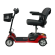 Pride Go Go Ultra X Scootmobiel – Demontabel, 4-wiel - Rood