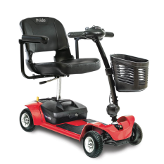 Pride Go Go Ultra X Scootmobiel – Demontabel, 4-wiel - Rood